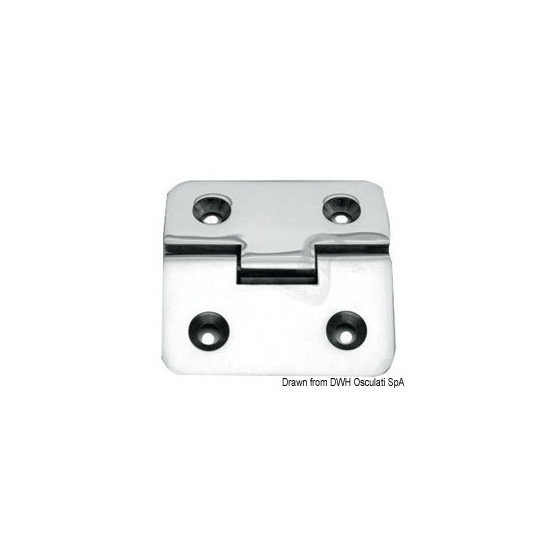 Charnières Variante ou Accessoires Réduit:95° AISI316 66x66 mm *38.863.18*