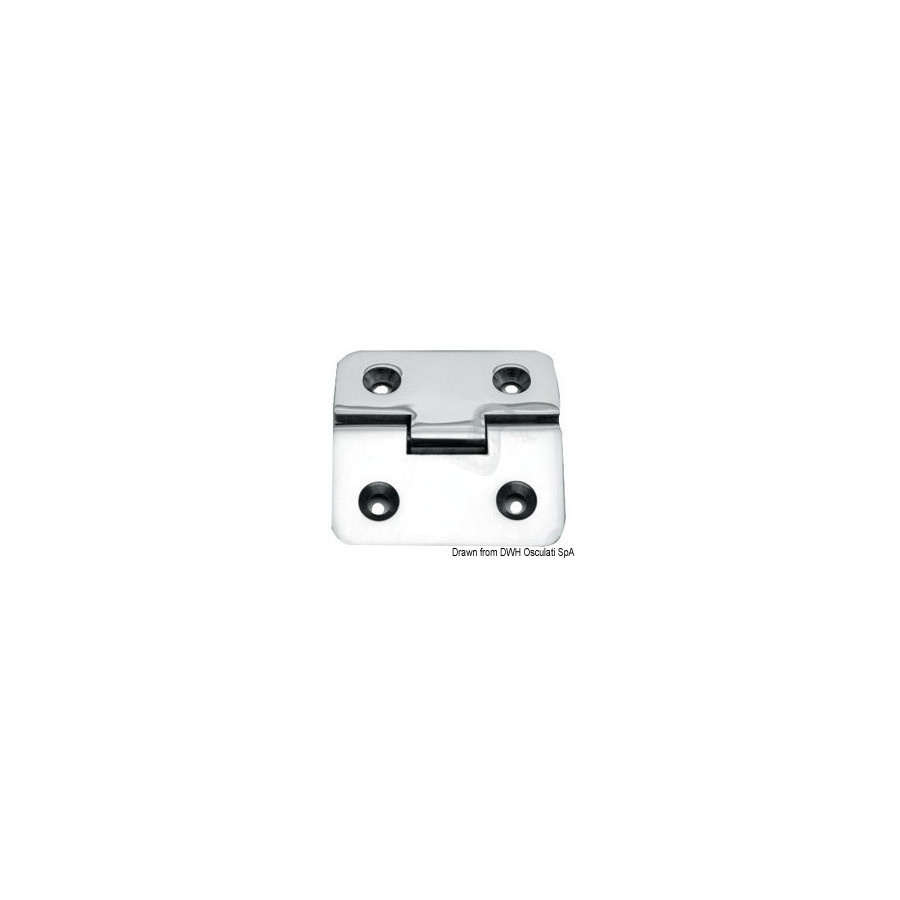 Charnières Variante ou Accessoires Réduit:95° AISI316 66x66 mm *38.863.18*