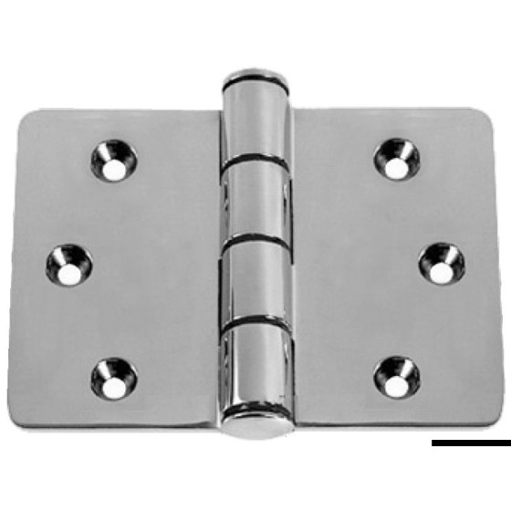 Mega charnière moulée Variante ou Accessoires Réduit:moulée AISI316 38x38x76 mm *38.921.00*