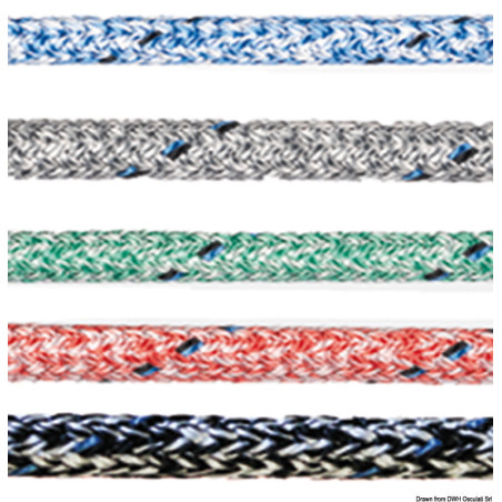 Bout MARLOW Doublebraid - Effet marbre
