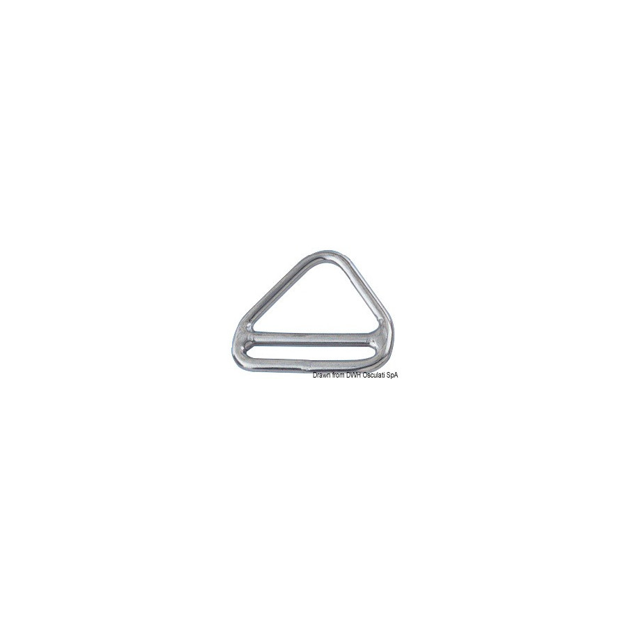 Anneau triangulaire à barrette 