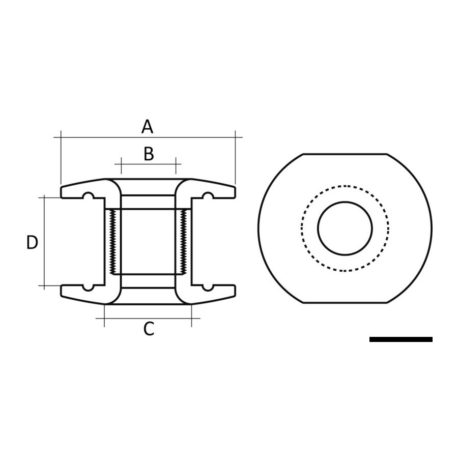 Passe-câbles ROPEYE Double TDP 