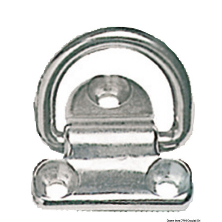 Anneaux rabattables en inox