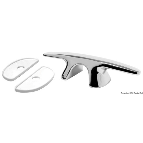 Platines en plastique blanc pour jointer la base des taquets BULL-DOG 