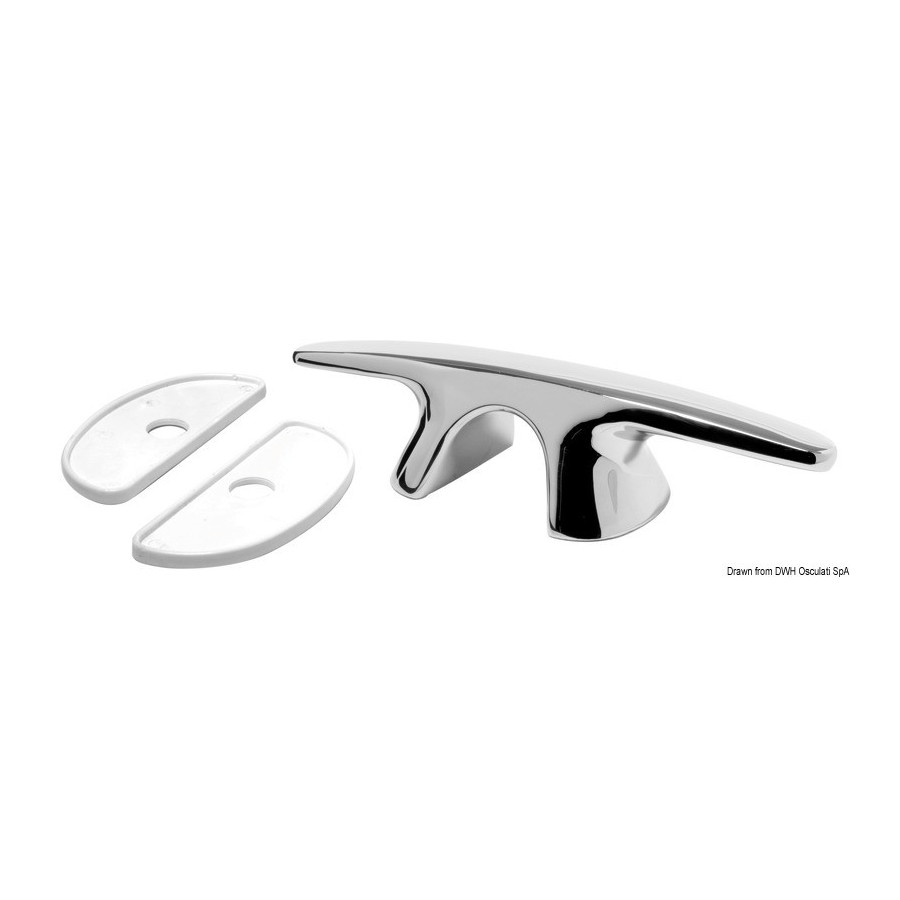 Platines en plastique blanc pour jointer la base des taquets BULL-DOG 