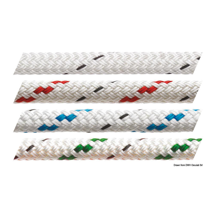 Bout blanc MARLOW Doublebraid avec témoin 