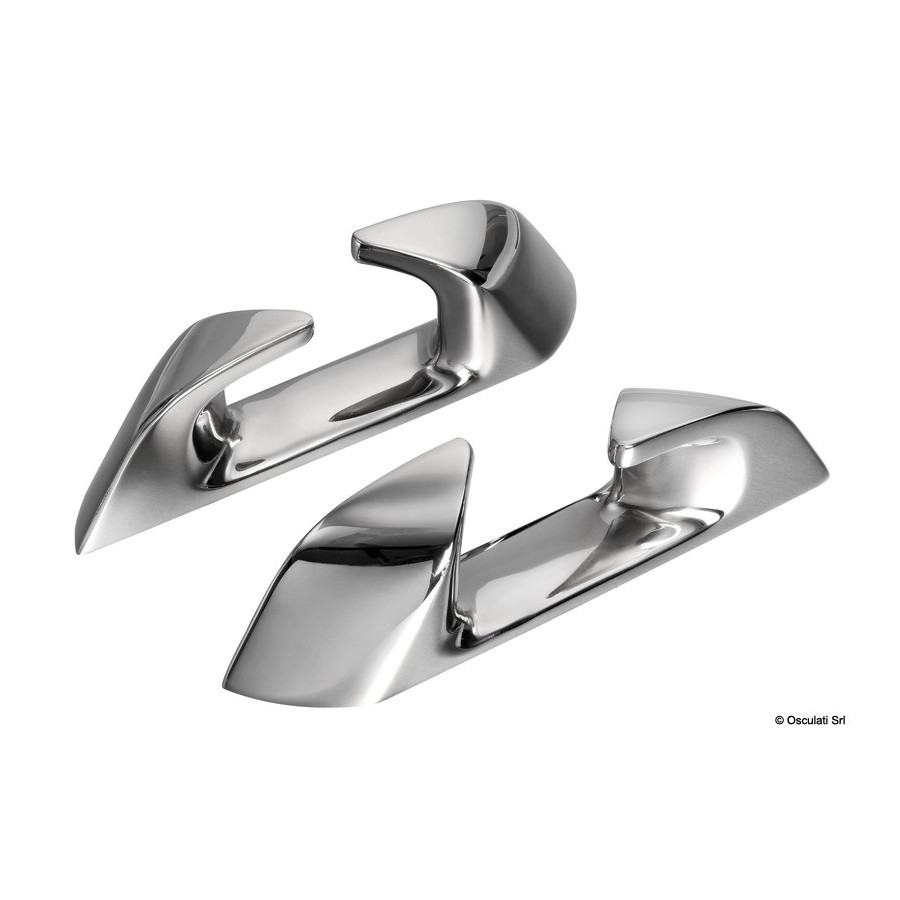Chaumards d'angle en inox série Capri 