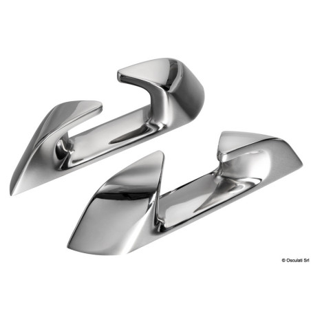 Chaumards d'angle en inox série Capri