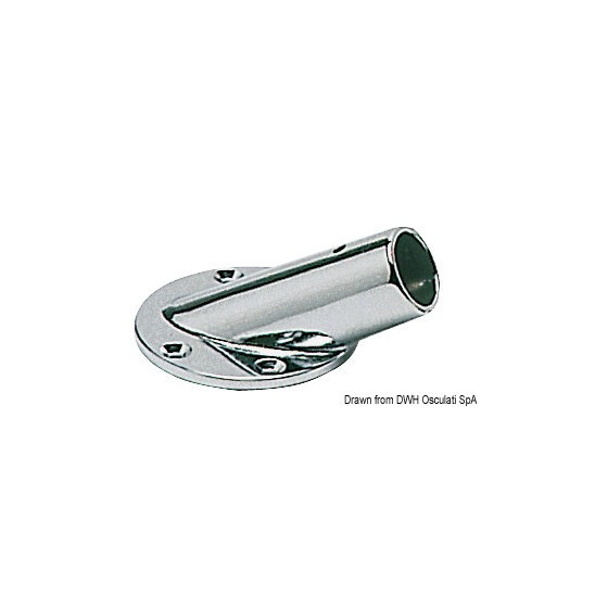 Bases et raccords pour balcons Variante ou Accessoires Réduit:raccord p. balcon inclinée 30° 22 mm *41.007.00* Qté : 2