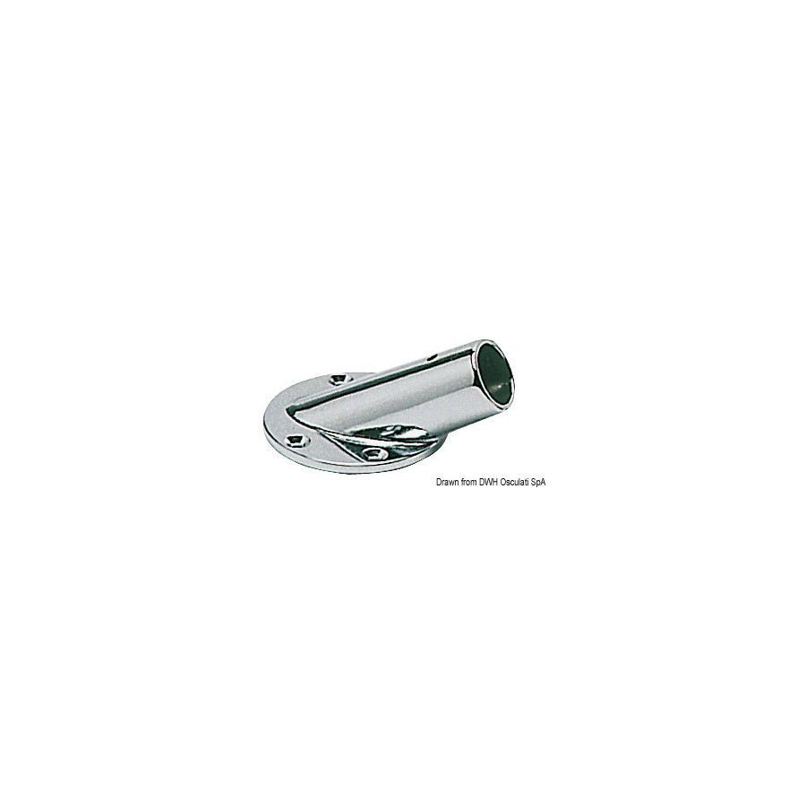 Bases et raccords pour balcons Variante ou Accessoires Réduit:raccord p. balcon inclinée 30° 22 mm *41.007.00* Qté : 2