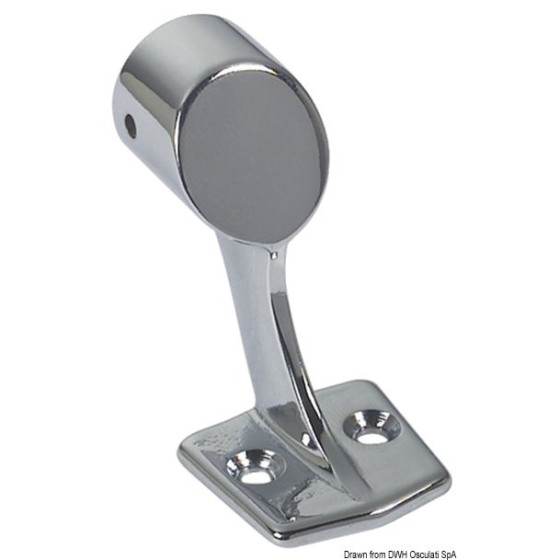 Supports pour main-courante, base rectangulaire Variante ou Accessoires Réduit:main-courante 22 mm *41.040.00* Qté : 2