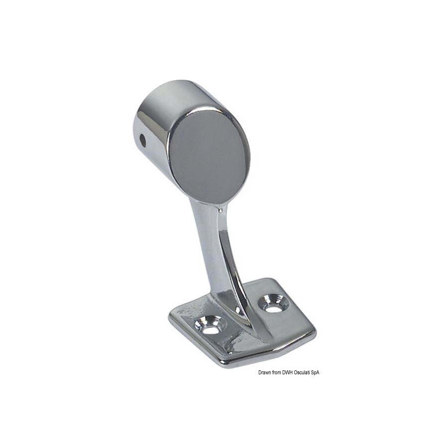 Supports pour main-courante, base rectangulaire Variante ou Accessoires Réduit:main-courante 22 mm *41.040.00* Qté : 2