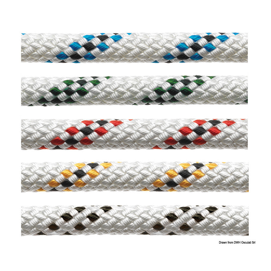 Bout MARLOW Marlowbraid blanche avec témoin 