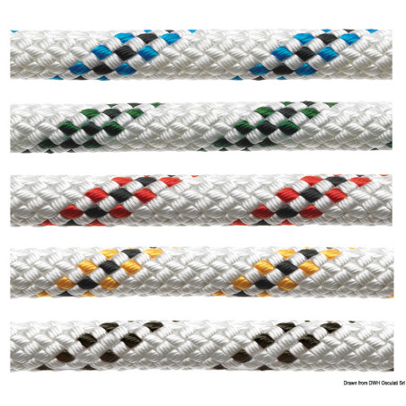 Bout MARLOW Marlowbraid blanche avec témoin