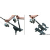 Support de cannes à pêche QUICKLIFT 2 en 1 et 3 en 1