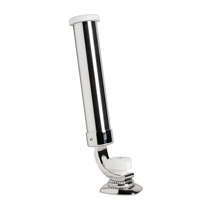 Porte-canne à pêche réglable en acier inox 