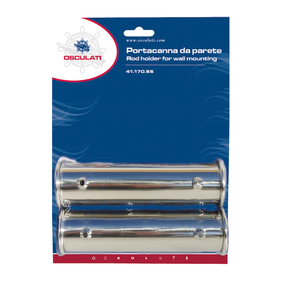 Porte-canne à pêche à paroi, fixation invisible 