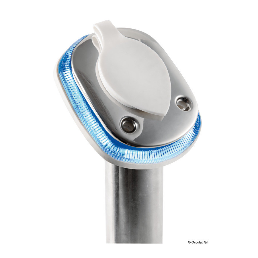 Base avec LED pour porte-canne 