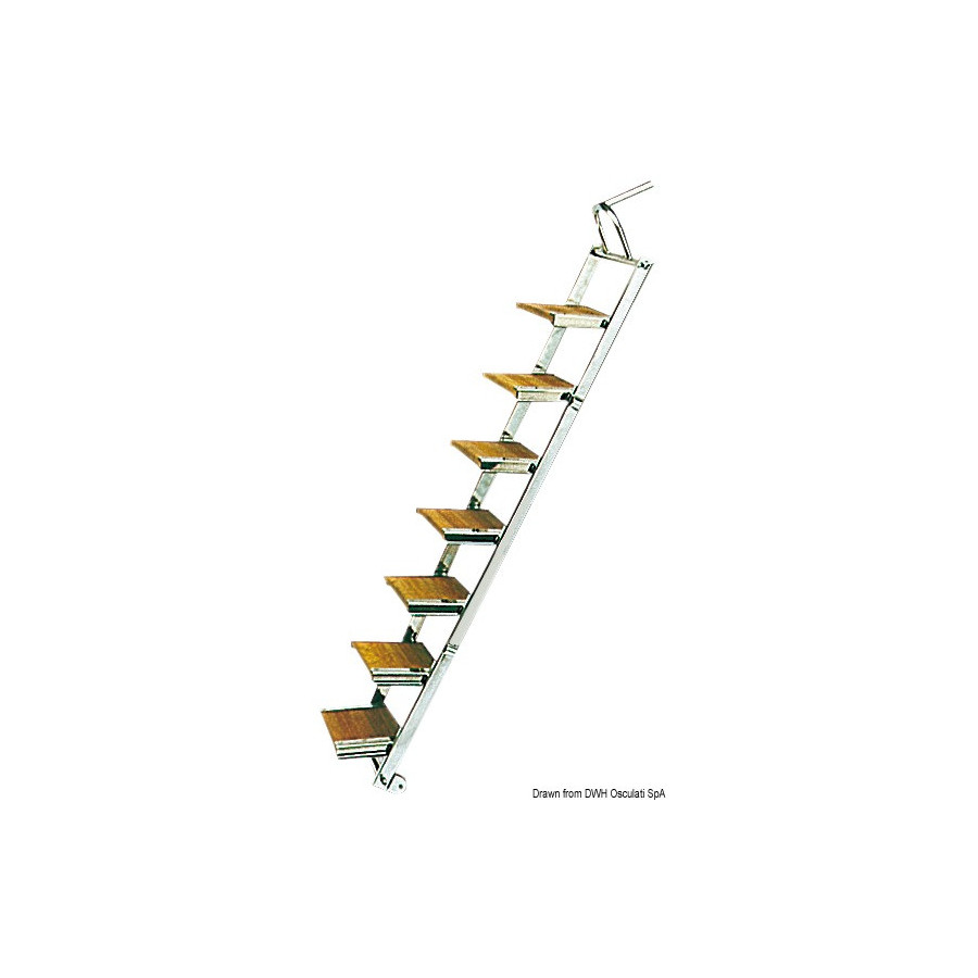 Passerelle/échelle en inox 