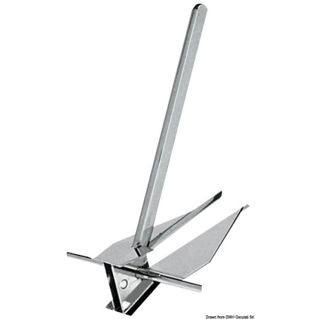 Ancre type DANFORTH en AISI316