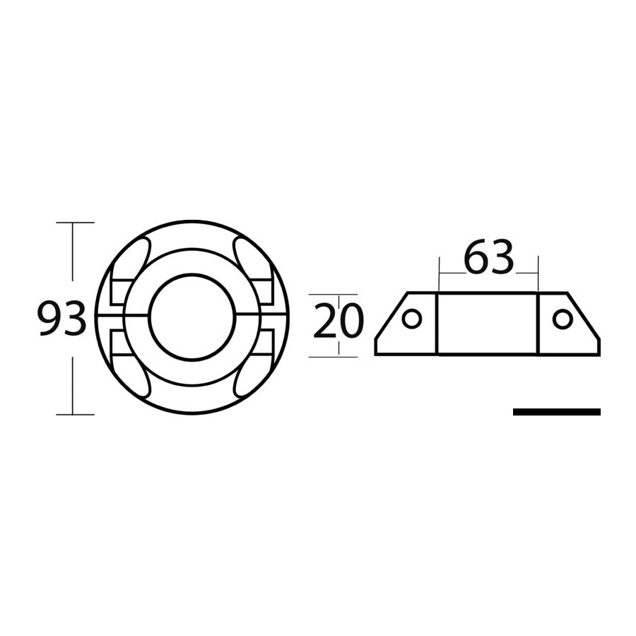 Anodes pour Max-Prop 