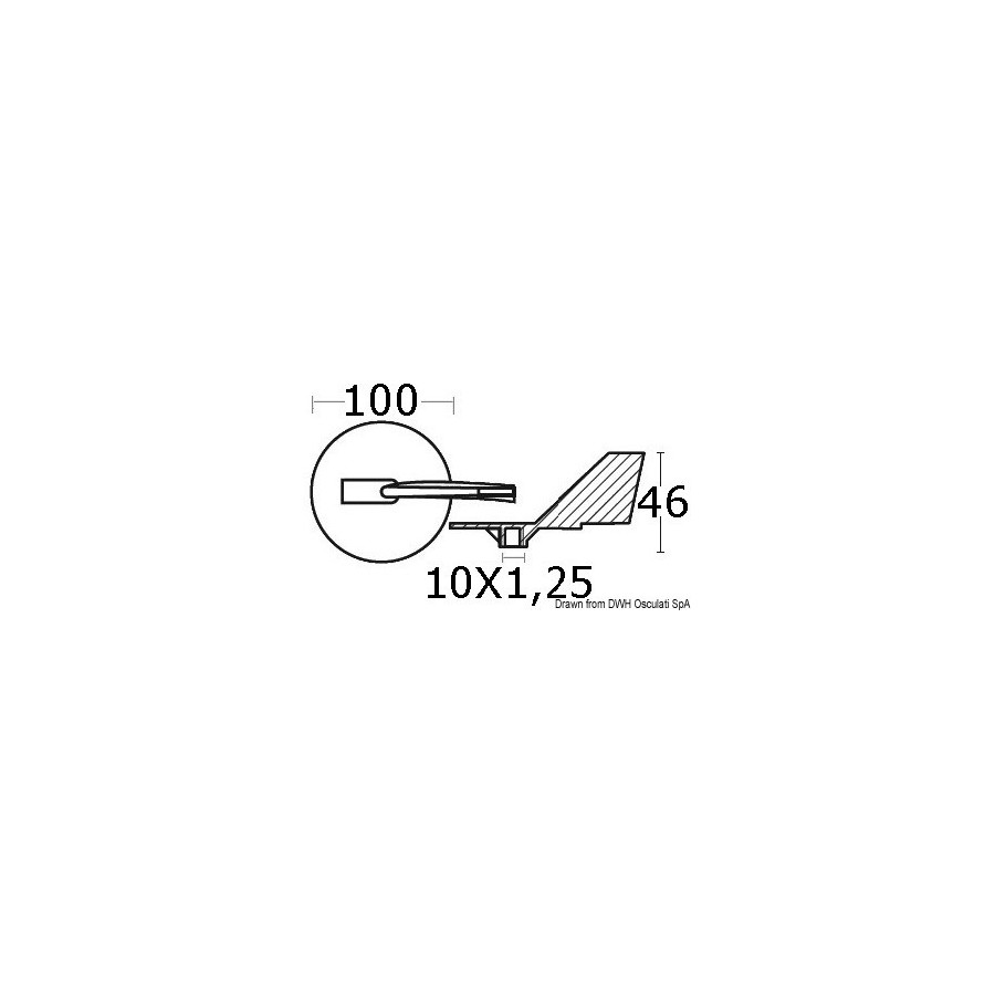 Queue de carpe pour Yamaha 150/225 HP 2/4 temps 