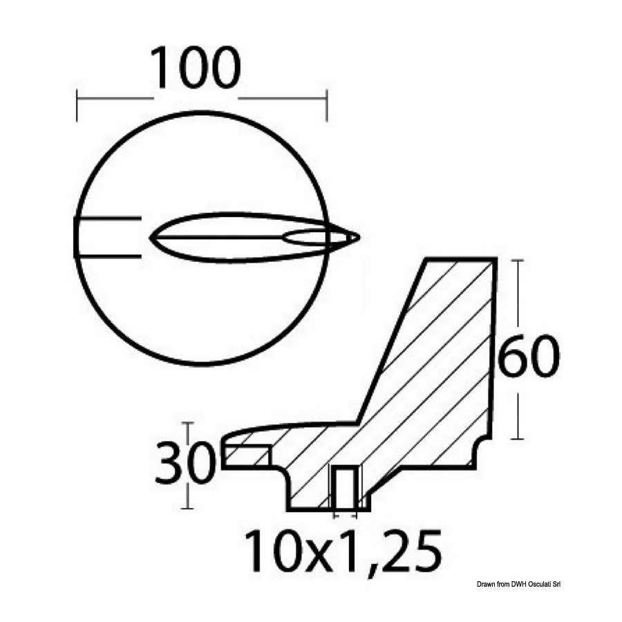 Queue de carpe directionnelle pour Yamaha 200/300 HP 