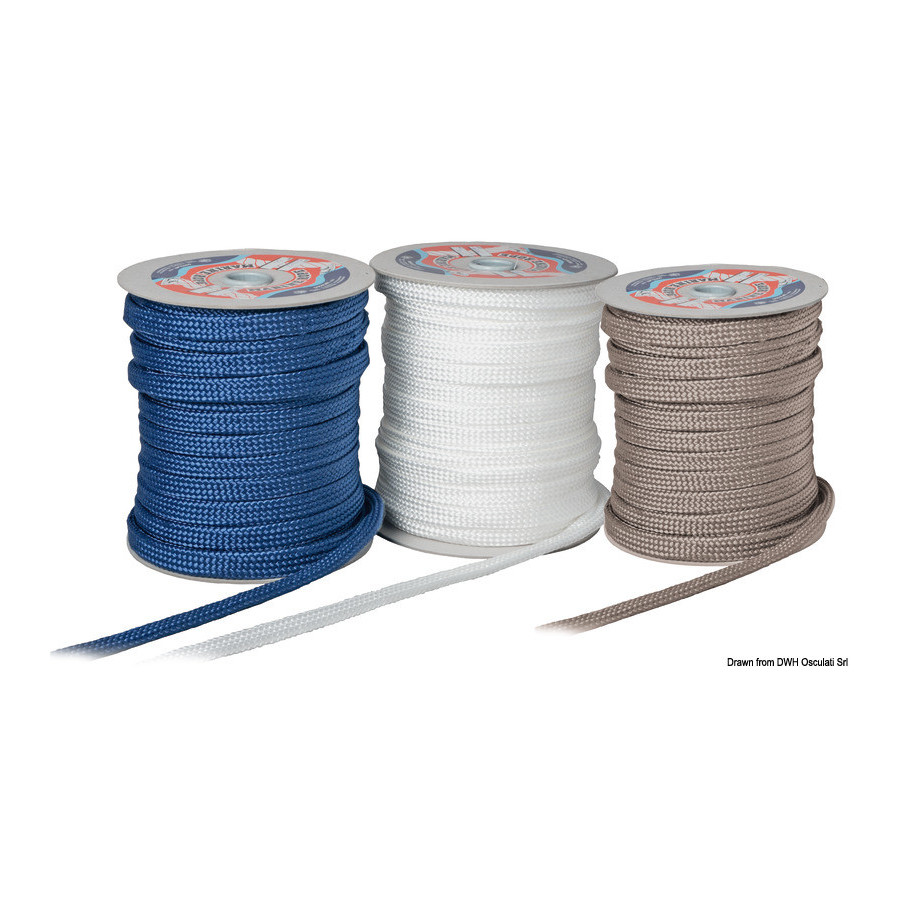 Tresse/tresse plate en polypropylène 32 fuseaux 