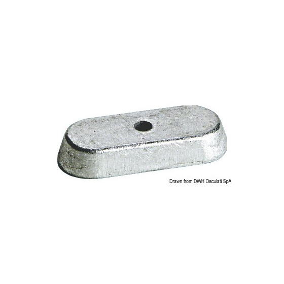 Anode pied pour moteurs Yamaha 6/8/9,9 HP 4 temps 