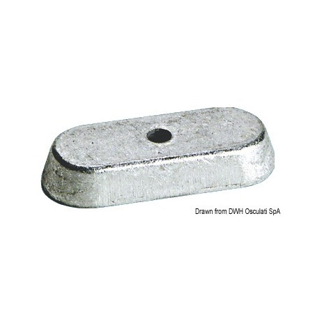 Anode pied pour moteurs Yamaha 6/8/9,9 HP 4 temps