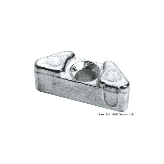 Anode cylindre pour Yamaha 9,9/250 HP 