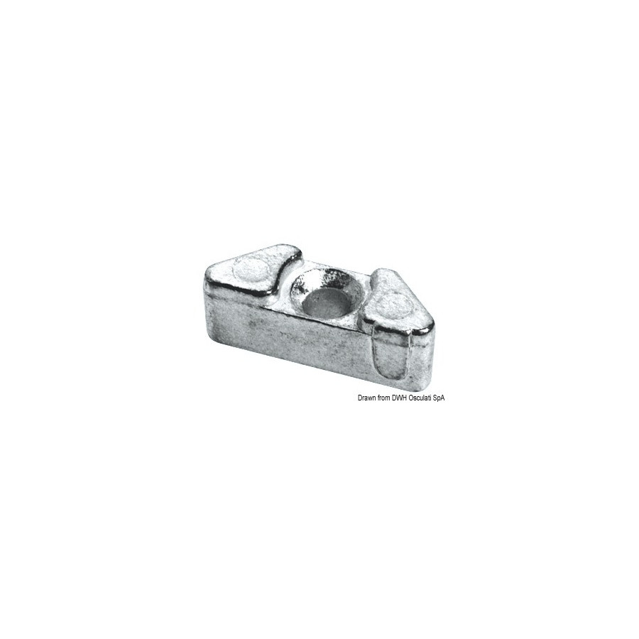 Anode cylindre pour Yamaha 9,9/250 HP 
