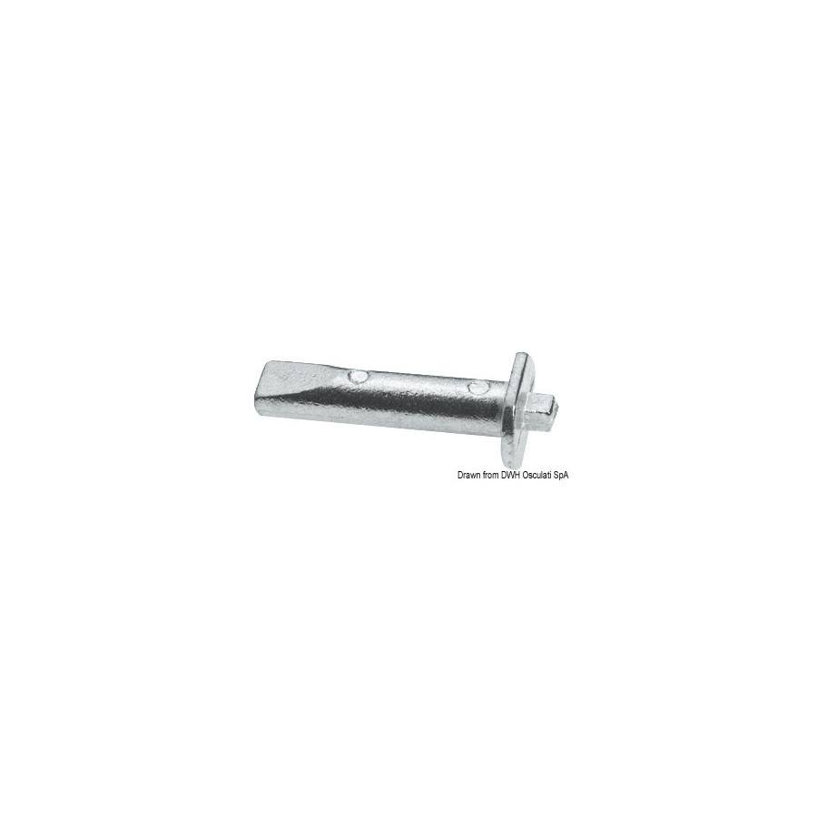 Anode cylindre pour Yamaha 20/30 HP 
