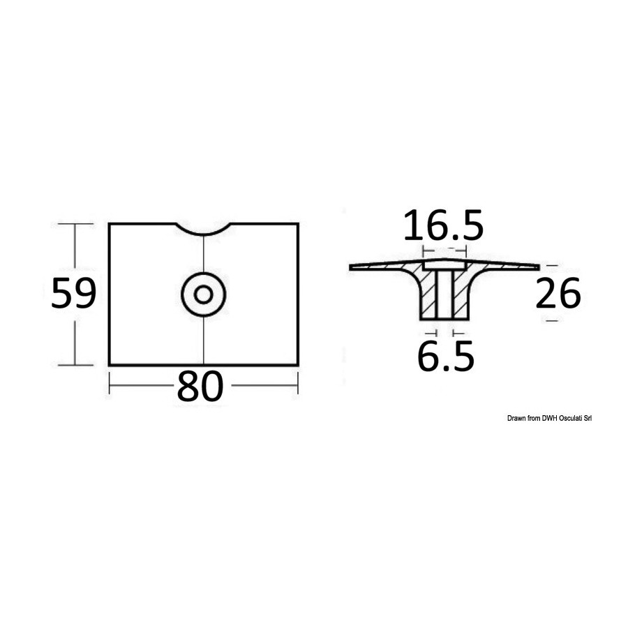 Anode 9,9 / 15 HP - 2T 