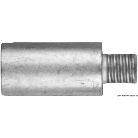 Anodes pour échangeurs de chaleur/collecteur