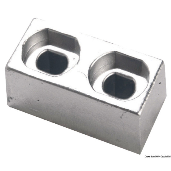Plaque aluminium pour bornier 55/75/85/90/150/200/225 HP 