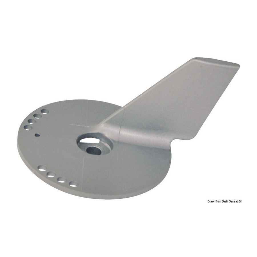 Queue de carpe pour moteurs Suzuki DF60/140 avec trous 