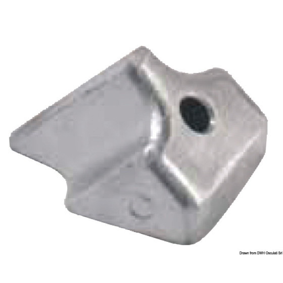 Anode pour hors-bord 4 - 8 HP 