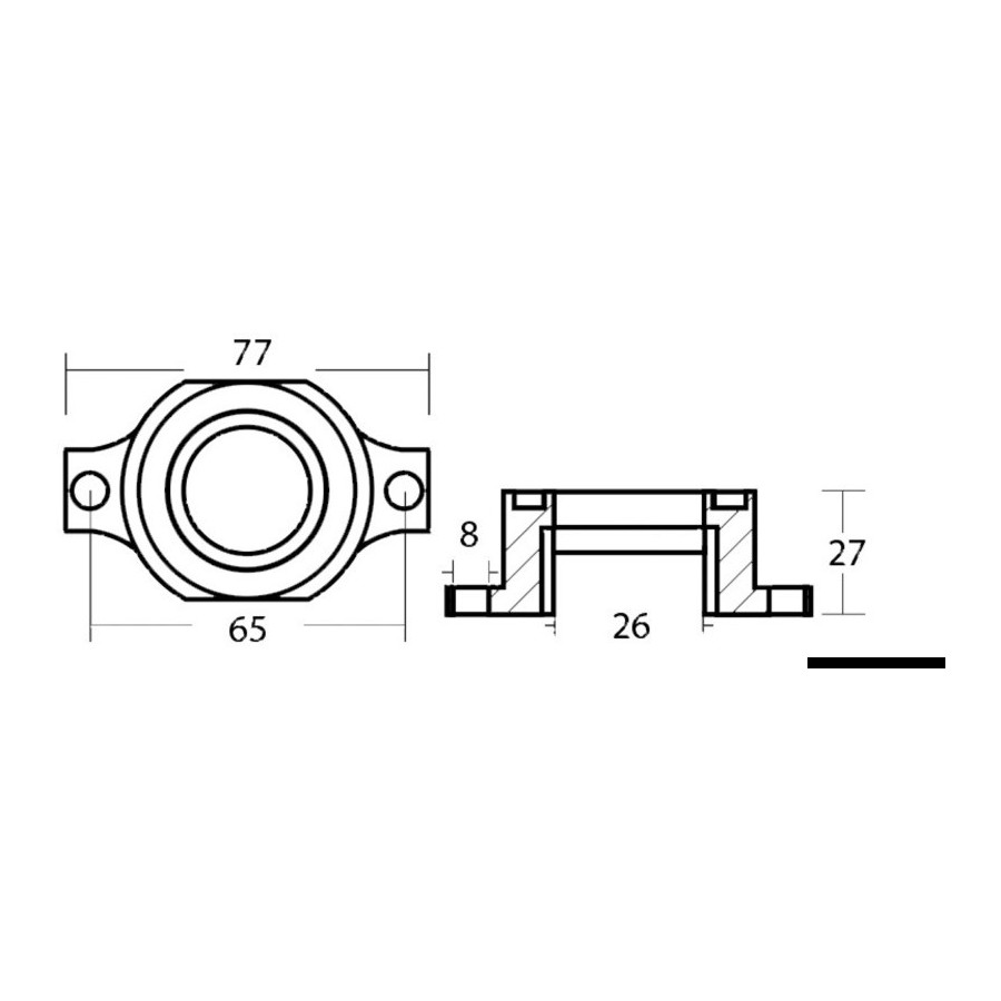 Anode hors-bord 737 pour OMC 