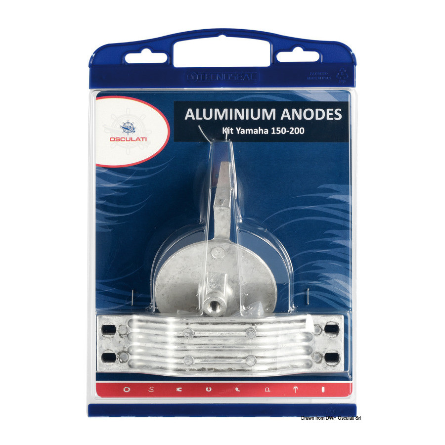 Kit anodes hors-bord pour Yamaha 