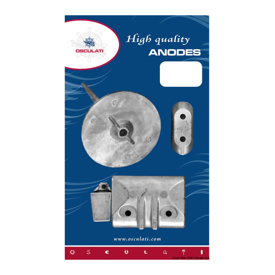 Kit pour Yamaha hors-bord Variante ou Accessoires Réduit:hors-bords Yamaha 60/90 HP *43.354.10*