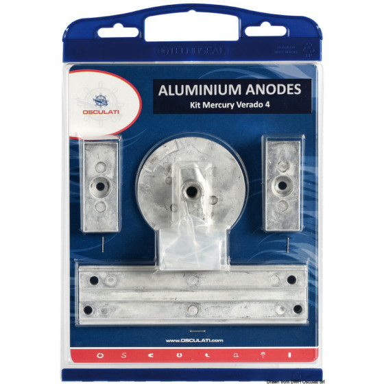 Kit anodes pour Mercury 