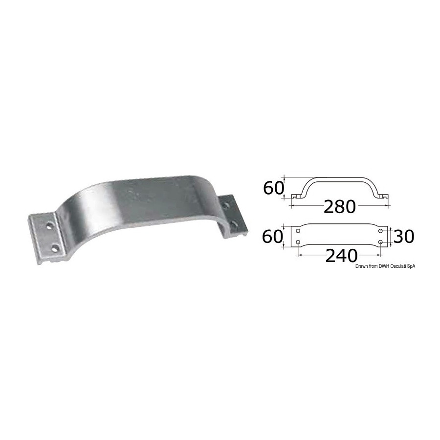 Plaque en zinc 