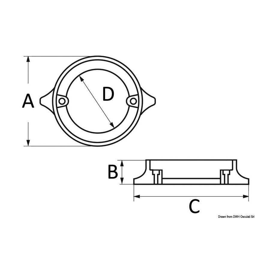 Anode pour Volvo Penta Duo Prop 