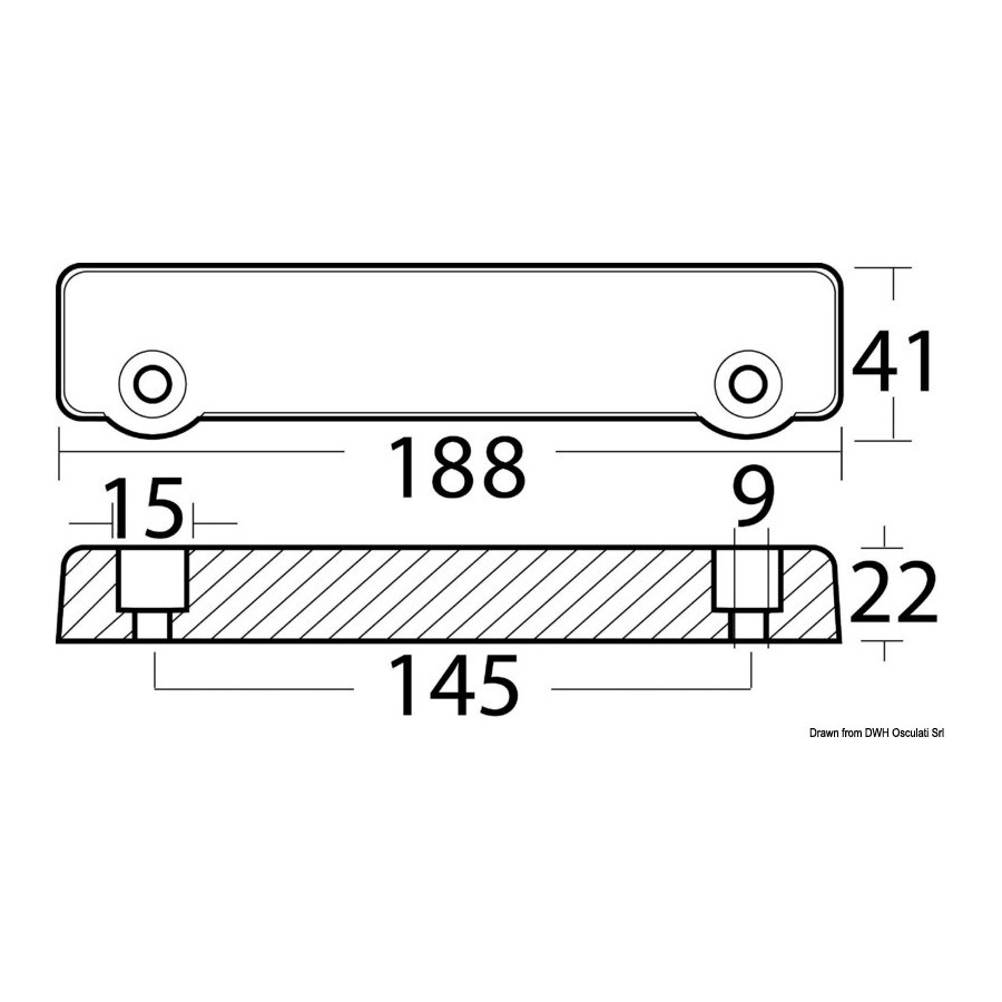 Barre universelle pour pieds type 250/270/280 