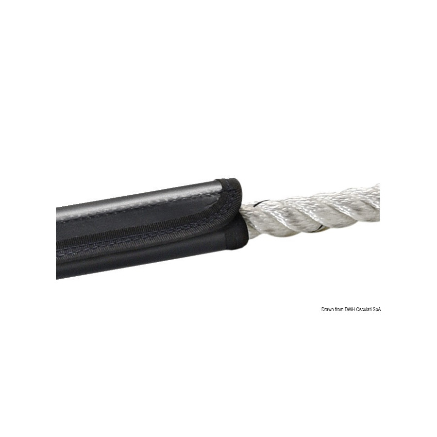 Protection pour cordage en cuir véritable 