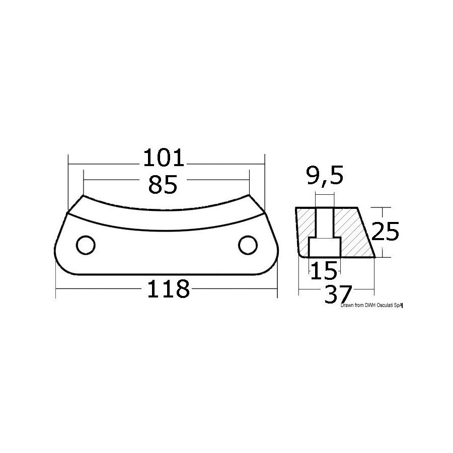 Volvo anode DPR - DPH 