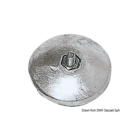 Anodes à rose standard pour gouvernails