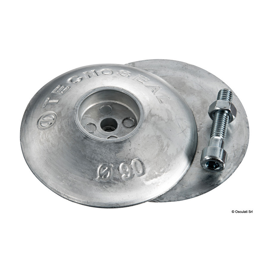 Anodes à rose standard pour gouvernails 