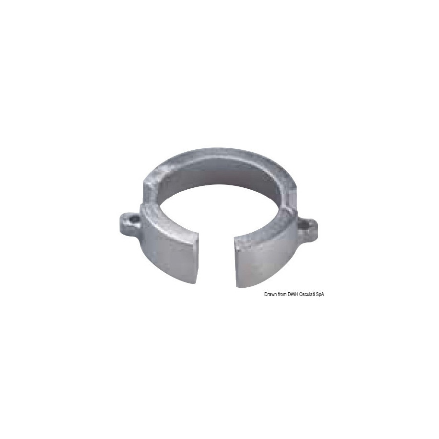 Anode support axe hélice 